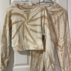 Reformation Jeans Tie Dye Set (worn 5 times only) SIZE XS